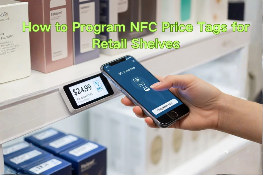 小売店の棚に NFC 値札をプログラムする方法