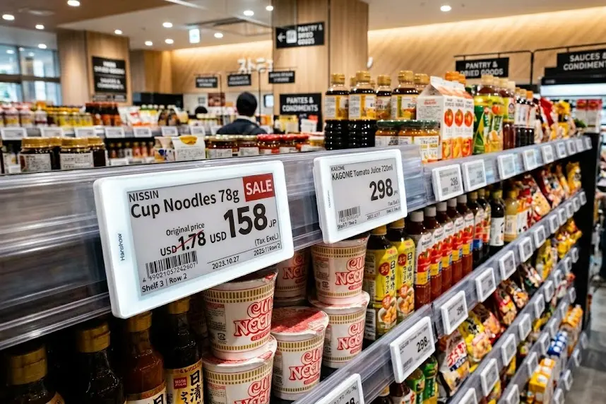 電子棚ラベルと紙ラベル: 小売業者向けの実用的な比較