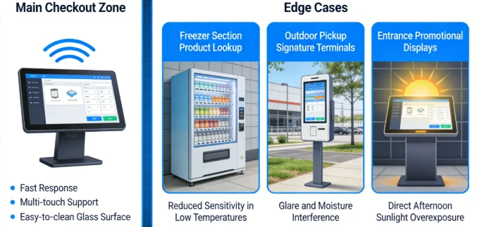 Grocery Environment Touch Technology Tradeoff Analysis
