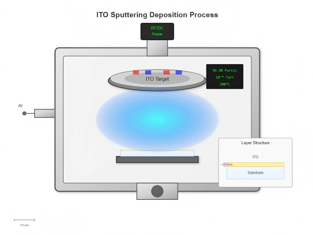ITO (Indium Tin Oxide) Deposition